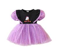 Générique Déguisement Halloween Fille,Medievale Cocktail Rockabilly Dresses Costumes d'halloween et de Carnaval Robes FêTe Robe Vampire Deguisement Fille Squelette pour Enfant Cosplay