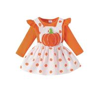 Générique Déguisement Halloween Fille,Medievale Cocktail Rockabilly Dresses DéContracté Robe Midi Costume Sorcière Enfant Ensemble Spooktacular pour Cosplay Fête