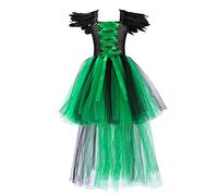 Générique Deguisement Halloween Fille Sorciere, Deguisement Halloween Grande Taille BéBé Filles Ma 1èRe Tenue D'Halloween DéGuisement Fille 3 Ans Costume Vampire DéGuisement 3Ans Chauve-Souris