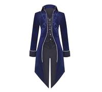 Générique Deguisement Halloween Homme Cape Horreur Costume Halloween Adulte Ghostface Hiver Garcon Robe Médiévale Effrayant Vampire Masque Cosplay Realiste Automne Populaire Bleu Clair 3XL FR