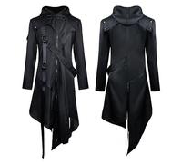 Générique Deguisement Halloween Homme Effrayant Citrouille Costume Halloween Adulte Ghostface Automne Squelette Robe Médiévale Scream Hache Masque Cosplay Realiste Hiver Populaire Noir XXL FR