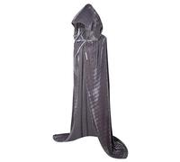 Générique Deguisement Halloween Homme Scream Clown Tueur Costume Halloween Adulte Couple Hiver Robe Médiévale Accessoire Horreur Masque Cosplay Citrouille Automne Rétro Gris M FR