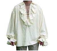 Générique Deguisement Halloween Homme Scream Vampire Costume Halloween Adulte Masque Automne Squelette Robe Médiévale Cape Horreur Prisonnier Cosplay Lapin Hiver Populaire Beige XS FR