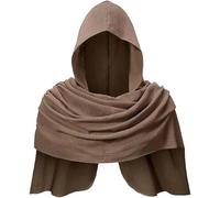 Générique Déguisement Homme Carnaval Cape Médiévale À Capuche Style Viking Renaissance Pour Gn Reconstitution Historique Et Cosplay Déguisement Adulte Authentique