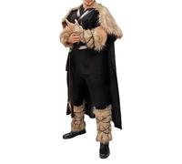 Générique Déguisement Homme Carnaval Cet Ensemble De Cape Manches Et Couvre Pieds Viking En Imitation Fourrure Est Parfait Pour Un Cosplay Médiéval Ou Une Reconstitution Historique Déguisement Adulte
