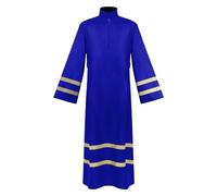 Générique Deguisement Homme Carnaval Cosplay Style Cour Musulman Médiéval Robe Pasteur Église Performance Chorale Théâtre Déguisement Adulte Homme Carnaval Cérémonial