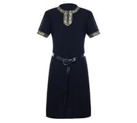 Générique Deguisement Homme Carnaval Tunique Médiévale Historique Viking Pirate Gn Grande Taille Scène Performance Cosplay Déguisement Adulte Homme Barbare Robuste Authentique