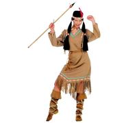 Generique - Déguisement Indienne Manches Longues Femme L