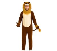 Générique Déguisement Lion Adulte - Tenue Cosplay Lion | Pyjama Animal Déguisement Adulte Pour Femme Homme Halloween Fête Costumée Convention Geek Spectacle