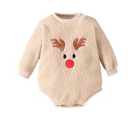 Générique Deguisement Noel Bebe, Tenue Noel Bebe Pyjama Pere Barboteuse Body BéBé GarçOn Fille NoëL Barboteuse De NoëL + Pantalon + Costume De Chapeau Enfants Bambin BéBé Filles GarçOns