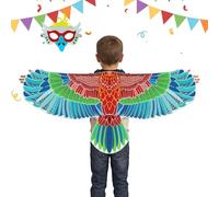 Générique Déguisement Oiseau Accessoire | Bretelles Élastiques Déguisement Thème Animal | Ailes et Masque d'Oiseau pour Enfant - pour Carnaval Scène Fête Photo Anniversaire Halloween