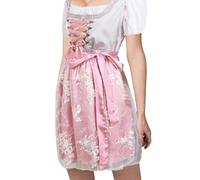 Générique DéGuisement Oktoberfest Femme, Oktoberfest Costume Femme Tenue Dirndl Pour Robe 3 PièCes Carnaval Set Bavarois Fete Deguisement Halloween Fantome Costume Halloween MariéE