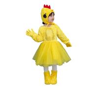 Générique Deguisement Poussin Bebe Tenue Pour Bébé Barboteuse Garçon Et Fille Combinaison De Oeuf Enfant Costume Animal Mon Premier Garcon À Manches Longues Grenouillère (Jaune-C,9-10 ans)