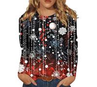 Générique Deguisement Renne Chaud v col Hiver Sweat Renne Sweat Noel Rigolo Pull Couple Sapin Mode Moche Grande Taille Famille Ugly Déguisements Ridicule Vetement Femme 3XL