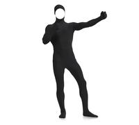 Générique Deguisement Seconde Peau, Combinaison Homme, Deguisement Monochrome, Déguisement Intégral, Adulte, Costume Halloween Adulte