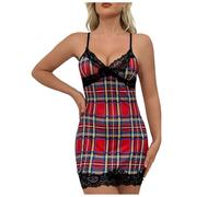 Générique Deguisement Sexy Robe Déguisement Noël Costume Noel Homme Coquin Vetement Tenue Mere Femme Sous-Vêtements De Pour Femmes Mère Nuit Père Costumes Nuisette Noël, Vêtements Adultes
