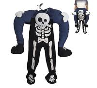 Générique Déguisement Squelette Adulte | Tenue Hilarante - Déguisement Squelette Cosplay - pour Femmes Hommes Fêtes Cosplay École Spectacle