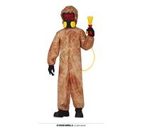 Generique - Déguisement zombie radioactif enfant - Marron - 5 à 6 ans (110-115 cm)