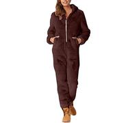 Générique Déguisements Adultes Combinaisons De Ski Femme Grenouillère Adulte Pyjama One Piece Déguisement Vache Combinaison Hiver Rigolo Ouverture Fesse Polaire Moche Nuit Pour Deguisement
