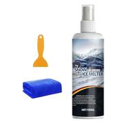 Générique Deicer for Car Windshield - 100ml Auto Snow Remover, Auto Glass Snow Melting Spray for Trucks RVs SUVs Sedans Drivers Travelers Cold Weather Daily Commute Road Trips Long Distance Drive
