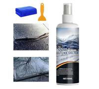 Générique Deicer for Car Windshield - 100ml Auto Snow Remover, Auto Glass Snow Melting Spray for Trucks RVs SUVs Sedans Drivers Travelers Cold Weather Daily Commute Road Trips Long Distance Drive