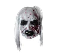 Générique Demon Masque Effrayant Complet pour le Costume et le Cosplay d'Halloween | Gothic Horror Demon Face Cover, Creepy Party Prop et Haunted House Accessoire pour les Festivals et Bal Masqué