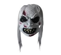 Générique Demon Masque Effrayant Complet pour le Costume et le Cosplay d'Halloween | Gothic Horror Demon Face Cover, Creepy Party Prop et Haunted House Accessoire pour les Festivals et Bal Masqué