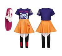 Générique Demons Hunters Costume, Demons Costumes Girls Mira Costume With Wig | Girls Halloween Costumes Anime Cosplay Outfits For Party Stage Role Play