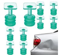 Générique Dent Repair Kit, Car Body Pulling Tabs Set, 0.51x0.85 inches 10-Piece Auto Removal Tools, Spot Damage Puller, Strong Grip Design, Blue for Vehicle Bumper, Refrigerator, Appliance, Collision