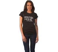 Générique Depeche Mode People are People Femme T-Shirt Manches Courtes Noir L
