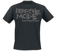 Générique Depeche Mode People are People Homme T-Shirt Manches Courtes Noir L