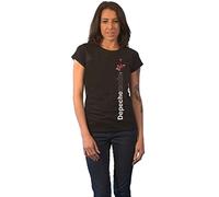 Générique Depeche Mode Violator Side Rose T-Shirt Manches Courtes Noir S