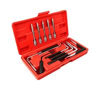 Générique Dépose Kit de réparation de volant de 12 pièces | Extracteur d'de voiture pour l'entretien et la réparation de véhicules en garage