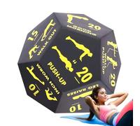 Générique Dés d'exercice, 12 Sided Fitness Tool for Full Body Training | Dés D'exercice, Pour Les Cours D'exercices Et La Salle De Sport À Domicile, Aide À L'entraînement En Mousse Pour Débutants