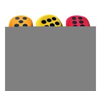 Générique Dés en Mousse colorés - Grands dés en Mousse | 6 roulants | Jouet à Bords arrondis de 1.5 Pouces pour de 3 Ans et Plus, Aide pédagogique Classe pour la Construction de Planches de Camping,