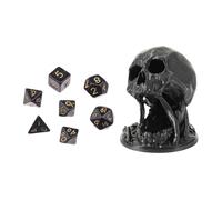 Générique Dés Sympas - Dés Imprimés en 3D pour Jeu de Rôle | Organisateur de Stockage Décor de Table pour Voyage Maison Bureau