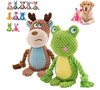 Générique Designed for Heavy Chewers, 2024 Newest Dog Animals Chew Toy, Indestructible Dog Squeak Toys, Wowpetsmart for Heavy Chewers, Cat and Dog Toys with Noise-Making Paper (2pcs-2)