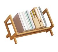 Générique Desk Bookshelf - Tabletop Hutch Dorm | Tilting Desktop Organizer Bookcase, Desktop Book Holder Organizer, Tilting Bookcase for Books, Small Display Tabletop Book Rack for Books