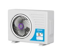 Générique Desk Fan - 23x8x17cm Multi Mode Angle Adjustable Rechargeable | Tabletop Cooling Bedside Fan, For Home Bedroom Living Room Office School Outdoor Travel Camping