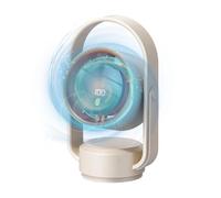 Générique Desk Fan | 5 Wind Speed Quiet - Desktop Cooling Fan - For Women Men Students Travelers Home Apartment Study Bedroom Living Room Travel Camping Dormitory