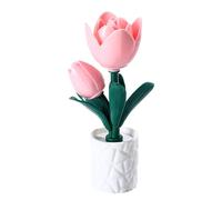 Générique Desk Flower Night Light - Rose Freesia Ambient Lighting | Floral Lamp Cute Night Light | For Desk Bedroom Bedside Nightstand Home Decor Office Dorm Apartment Party Birthday Christmas