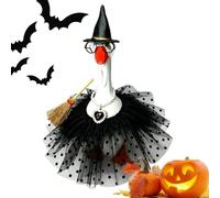 Générique Desk Goose Clothes Broom - Witch Hat Necklace Costume Accessories