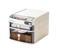 Générique Desk Storage Organizer Soft Handle Cabinet with Lock Combination