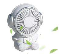 Générique Desktop Air Circulator - Creative Space Explorer Unit, Compact Rechargeable Ventilation Tool | Silent Accessory, Practical Hands-Free Breeze Maker for Studying Working Indoor Activity Setup
