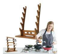 Générique Desktop Flute Stand - 5-Tier Scabbard Storage Rack | Elegant Tabletop Holder, Collection Display Racks for Scabbard and Flute