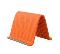 Générique Desktop Multi-Angle Adjustable Silicones Cell Phone Stand, Portable Foldable Flexible Silicone Phone Holder for Desk Home Office Travel