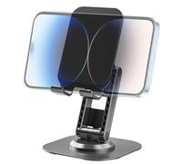 Générique Desktop Phone Stand Foldable 360 Degree Adjustable Holder