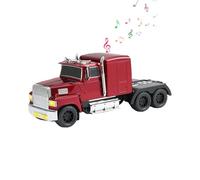 Générique Desktop Speakers - Wireless Truck Shaped Amplifier, 12.56x4.8x5.28 inches LED Light Speaker with Built in Microphone and FM Radio Long Tail for Car Enthusiasts Party Tabletop Room Travel