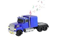 Générique Desktop Speakers - Wireless Truck Shaped Amplifier, 12.56x4.8x5.28 inches LED Light Speaker with Built in Microphone and FM Radio Long Tail for Car Enthusiasts Party Tabletop Room Travel