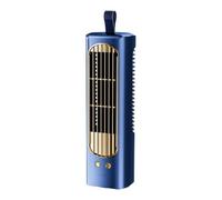 Générique Desktop Tower Fan - ABS Material 10x10x30cm USB Rechargeable Cooling Fan - Quiet 3 Speed Oscillating Portable F́an - For Bedroom Kitchen Office And Desktop Use
